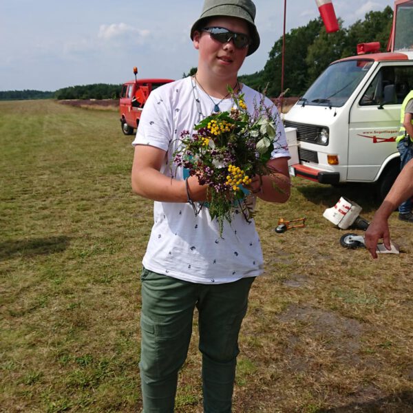 Connors erster Alleinflug