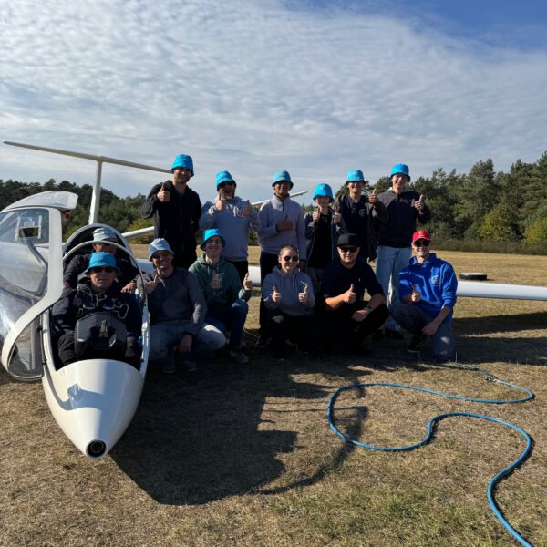 Fliegen mit Freunden